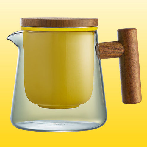 Clear Flower Teapot - Sipzii