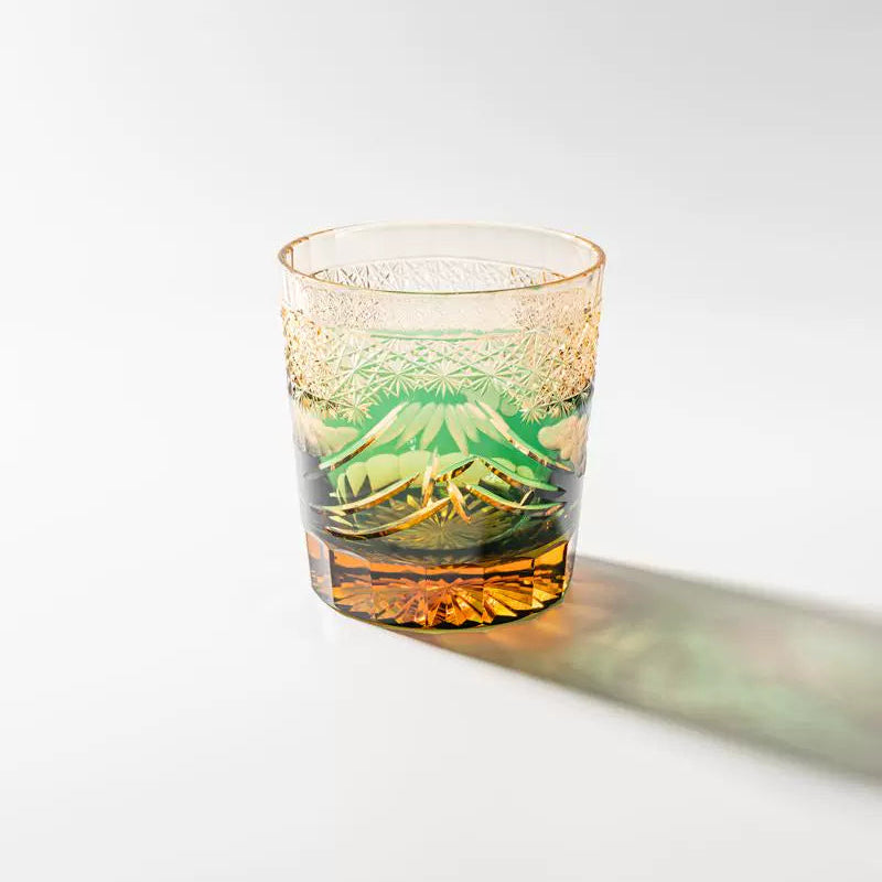 Edo Kiriko Gold and Green Mount - Sipzii