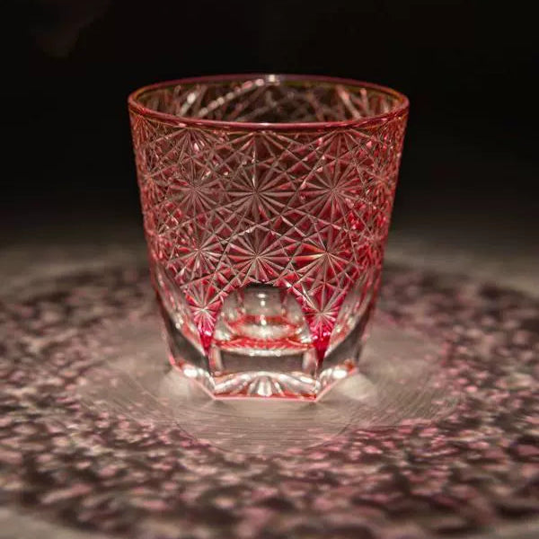 Edo Kiriko Gold and Red Daisy - Sipzii