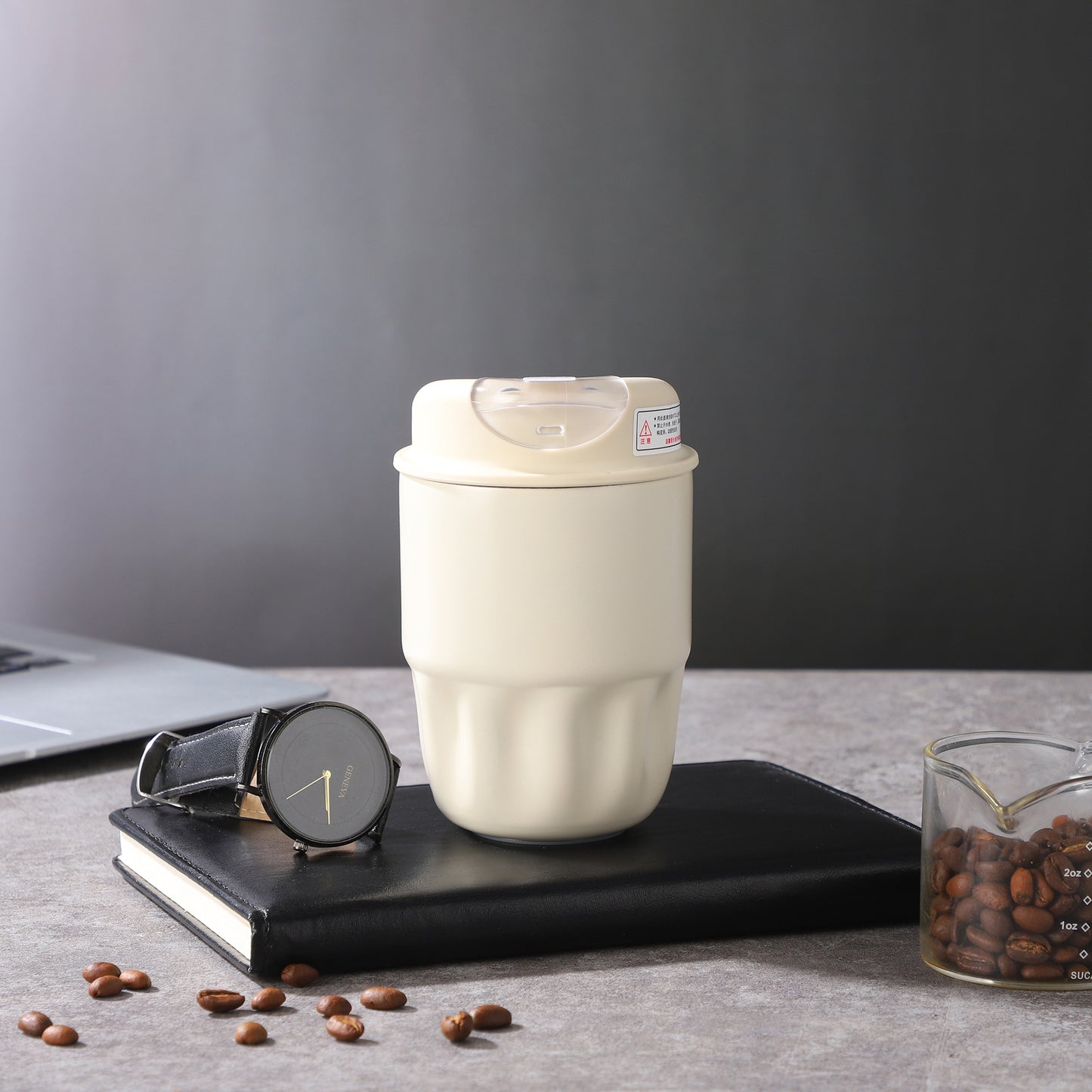 Coffee Time Thermos Cup