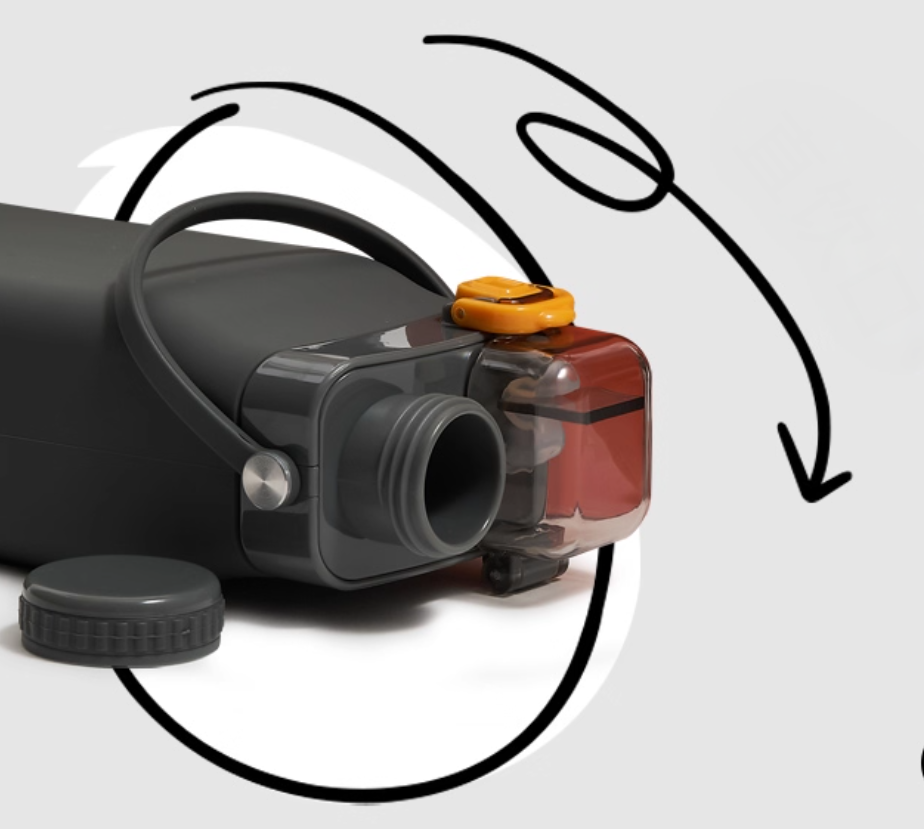 On-The-Go Folded Bottle