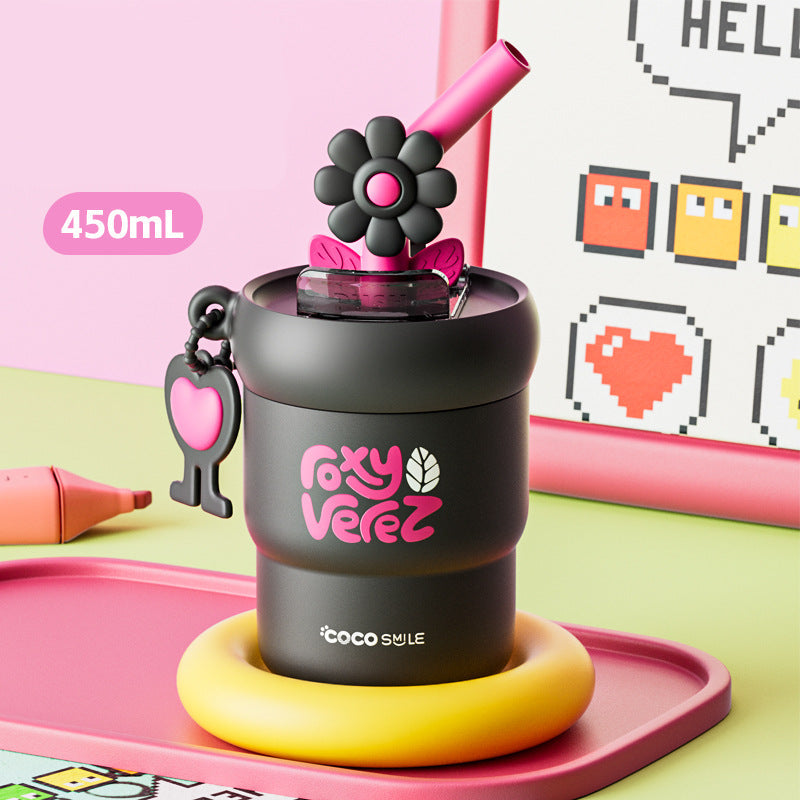 COCO SMILE Flower Thermos Mug - Sipzii