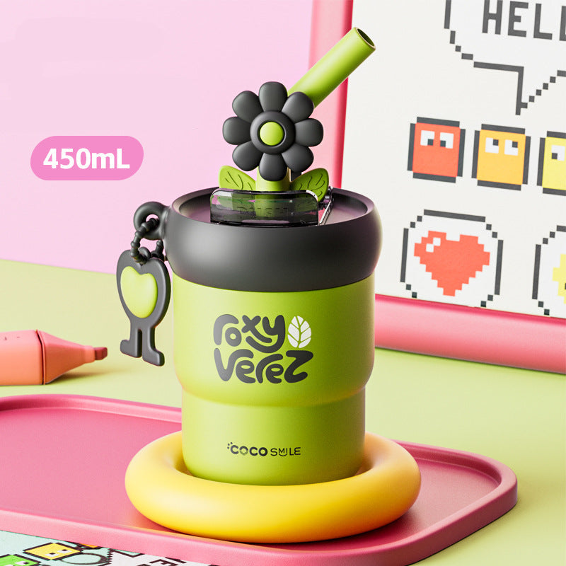 COCO SMILE Flower Thermos Mug - Sipzii