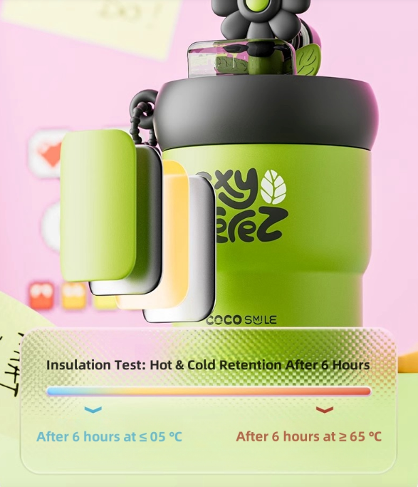 COCO SMILE Flower Thermos Mug - Sipzii