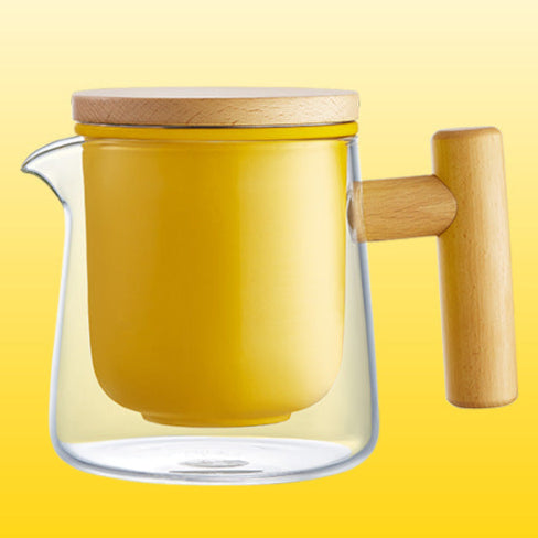 Clear Flower Teapot - Sipzii