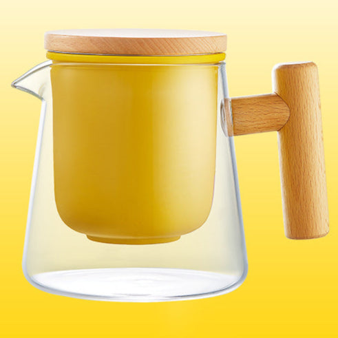 Clear Flower Teapot - Sipzii
