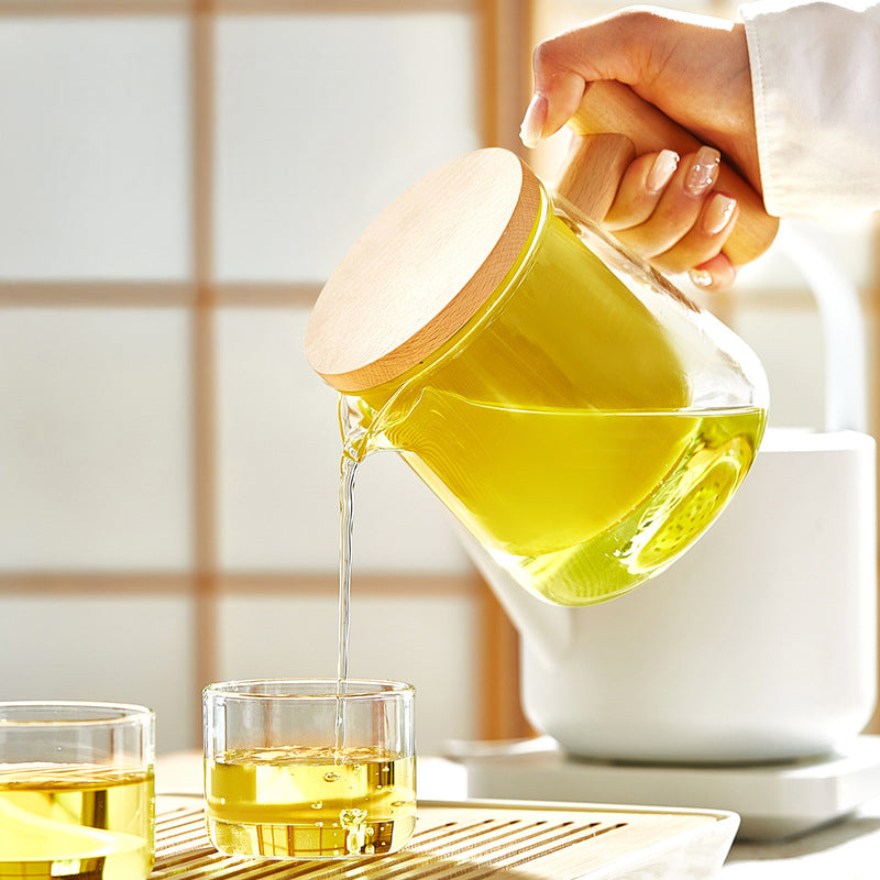 Clear Flower Teapot - Sipzii