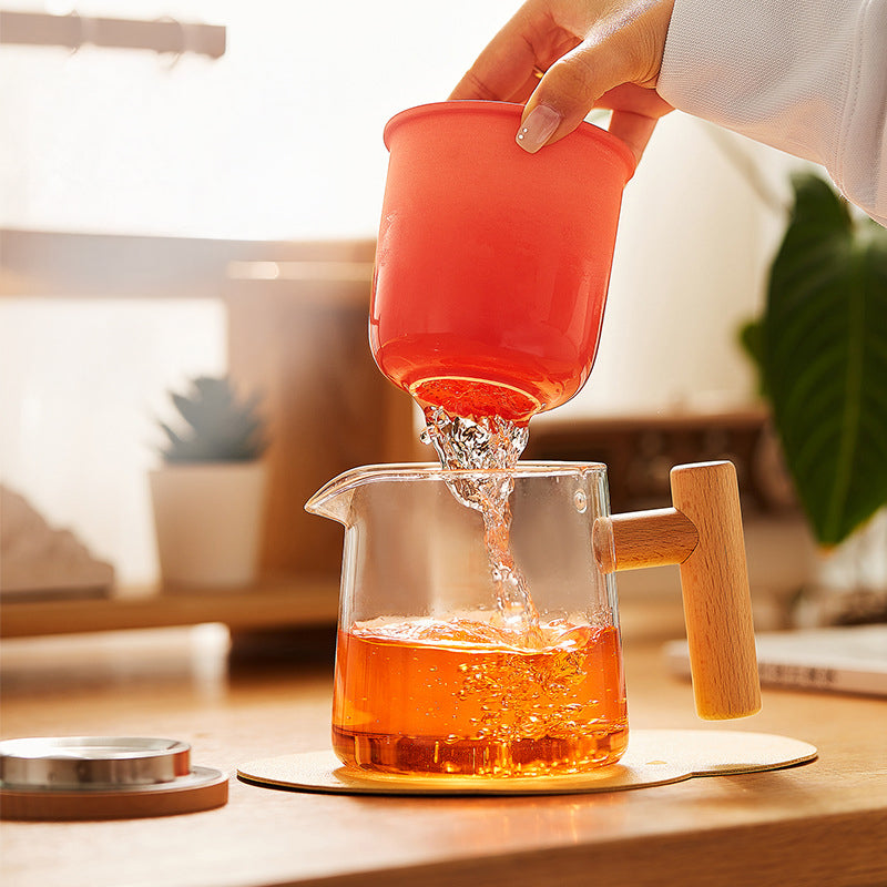 Clear Flower Teapot - Sipzii