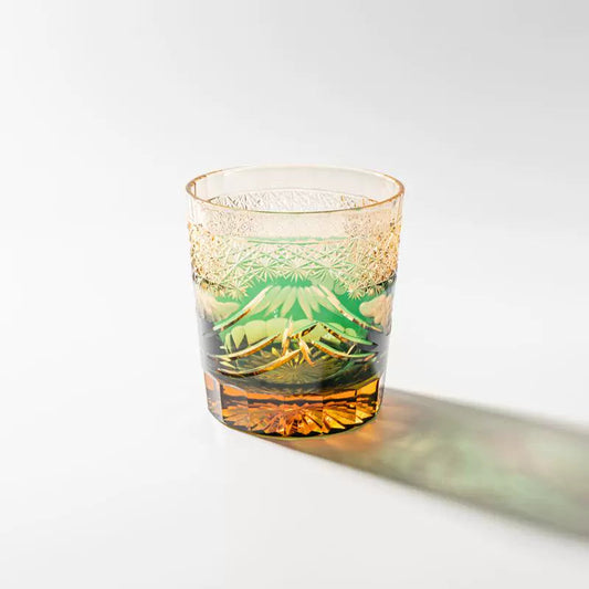 Edo Kiriko Gold and Green Mount - Sipzii