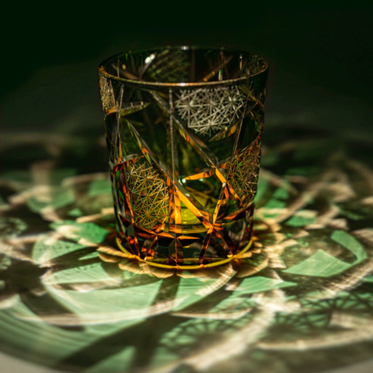 Edo Kiriko Lightning Locke Green - Sipzii