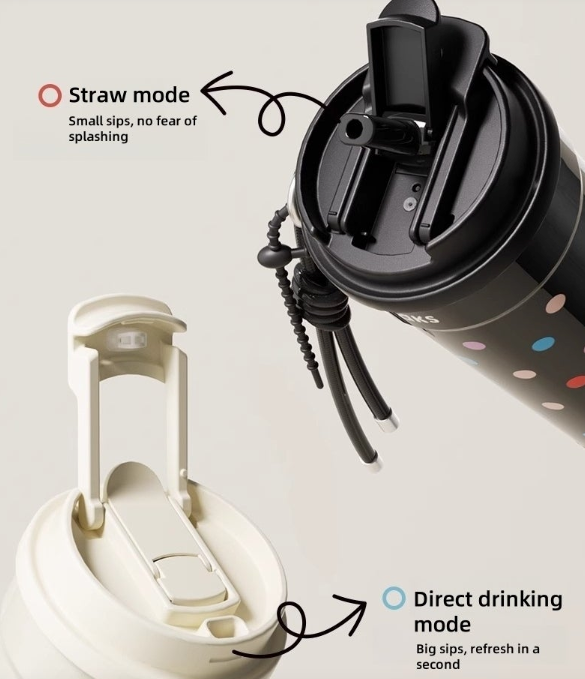 MOKA Double Lid Coffee Tumbler