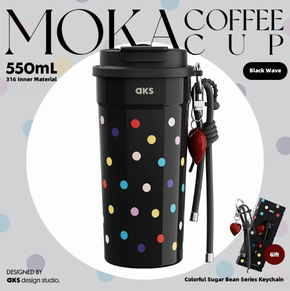 MOKA Double Lid Coffee Tumbler