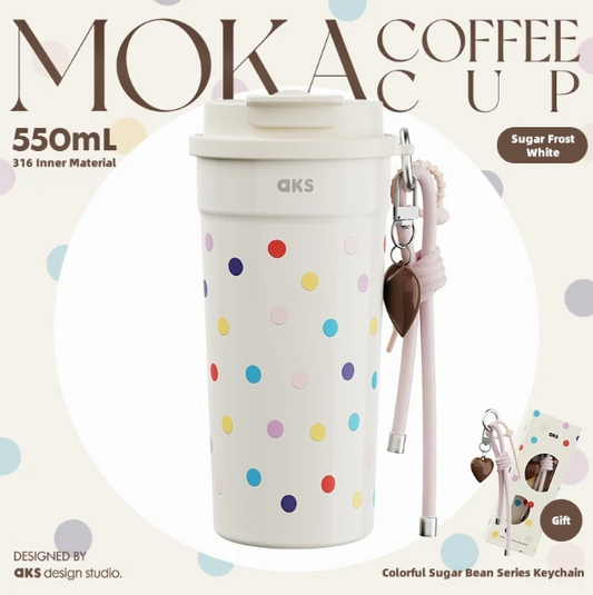 MOKA Double Lid Coffee Tumbler