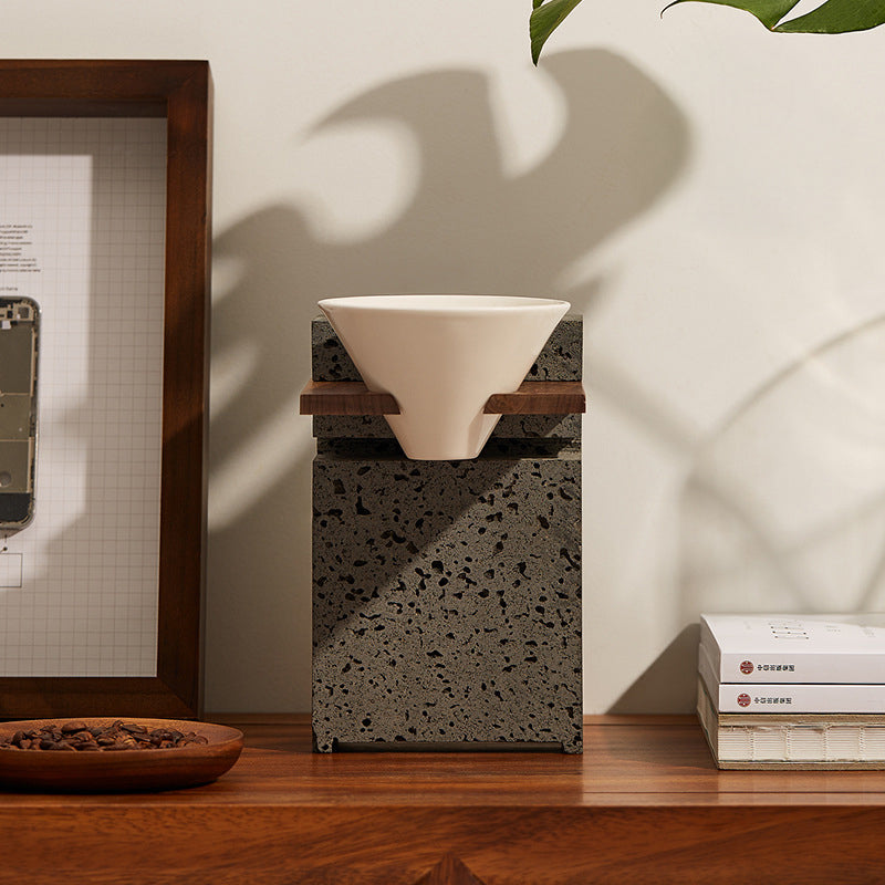 Volcanic Stone Coffee Stand Set - Sipzii